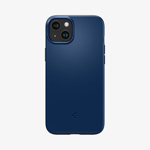 ACS06544 - iPhone 15 Pro Max Case Thin Fit in black showing the back